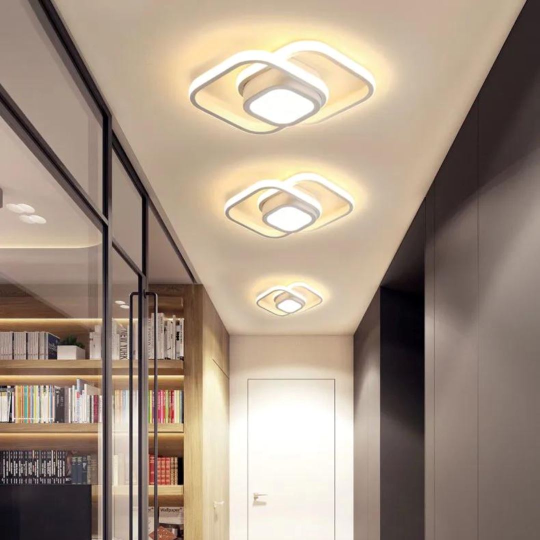 Luminária de Teto LED Plafon Sobrepor Milan - Iluminação Moderna para Ambientes