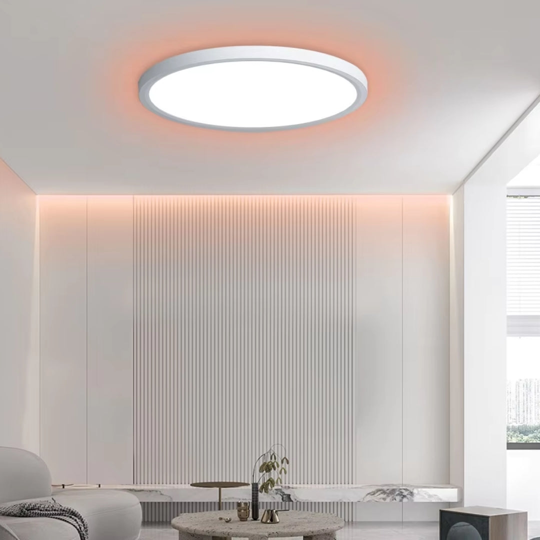 Luminária de Teto LED Redonda Inteligente Compatível com Alexa e Google Home
