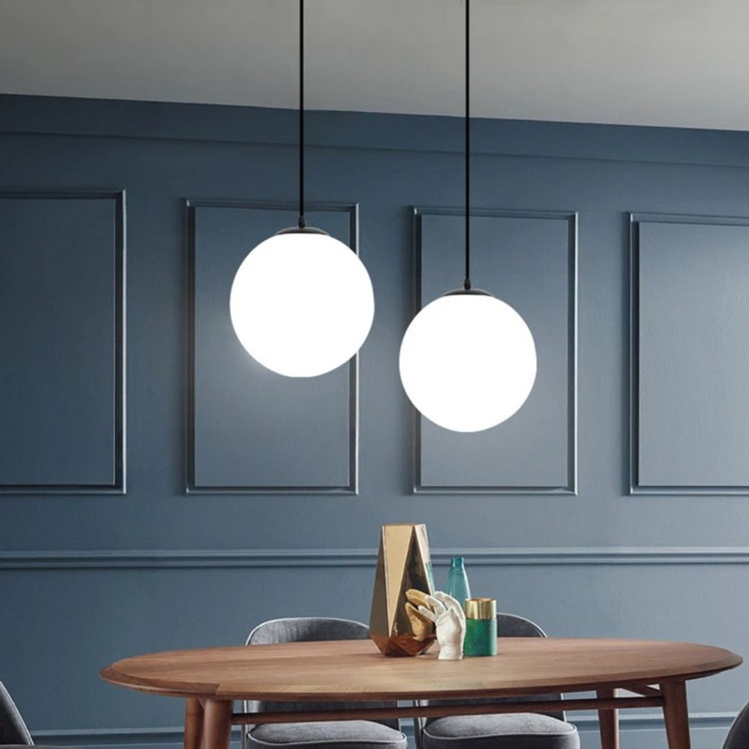 Luminária de Teto Minimalista em Globo LED - Design Moderno e Eficiente