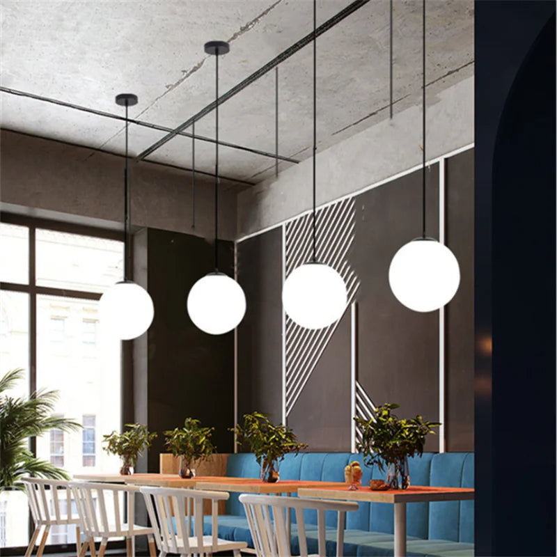 Luminária de Teto Minimalista em Globo LED - Design Moderno e Eficiente