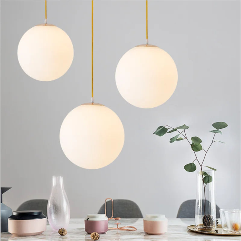 Luminária de Teto Minimalista em Globo LED - Design Moderno e Eficiente