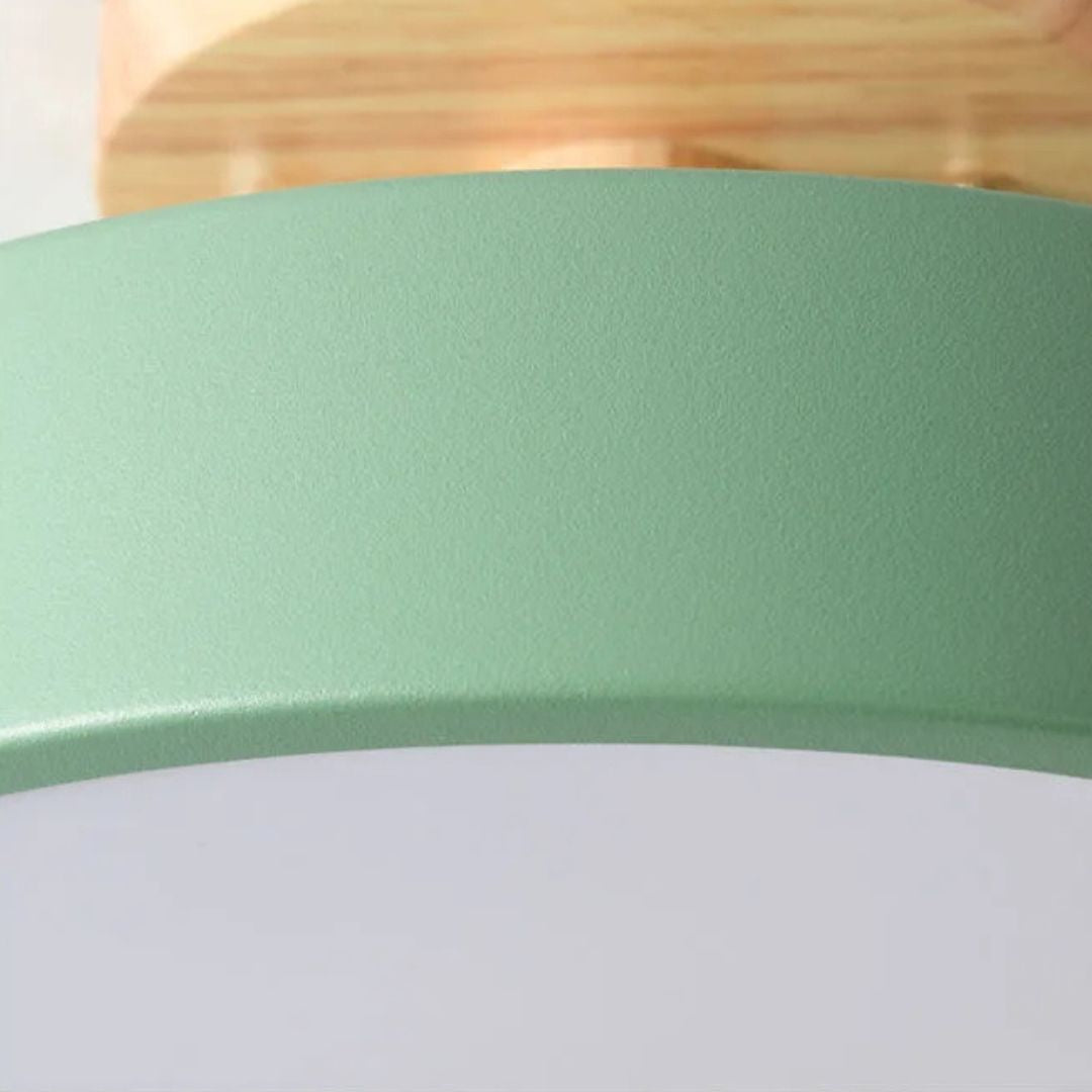Luminária de Teto Plafon Redondo LED Estilo Nórdico para Iluminação Moderna