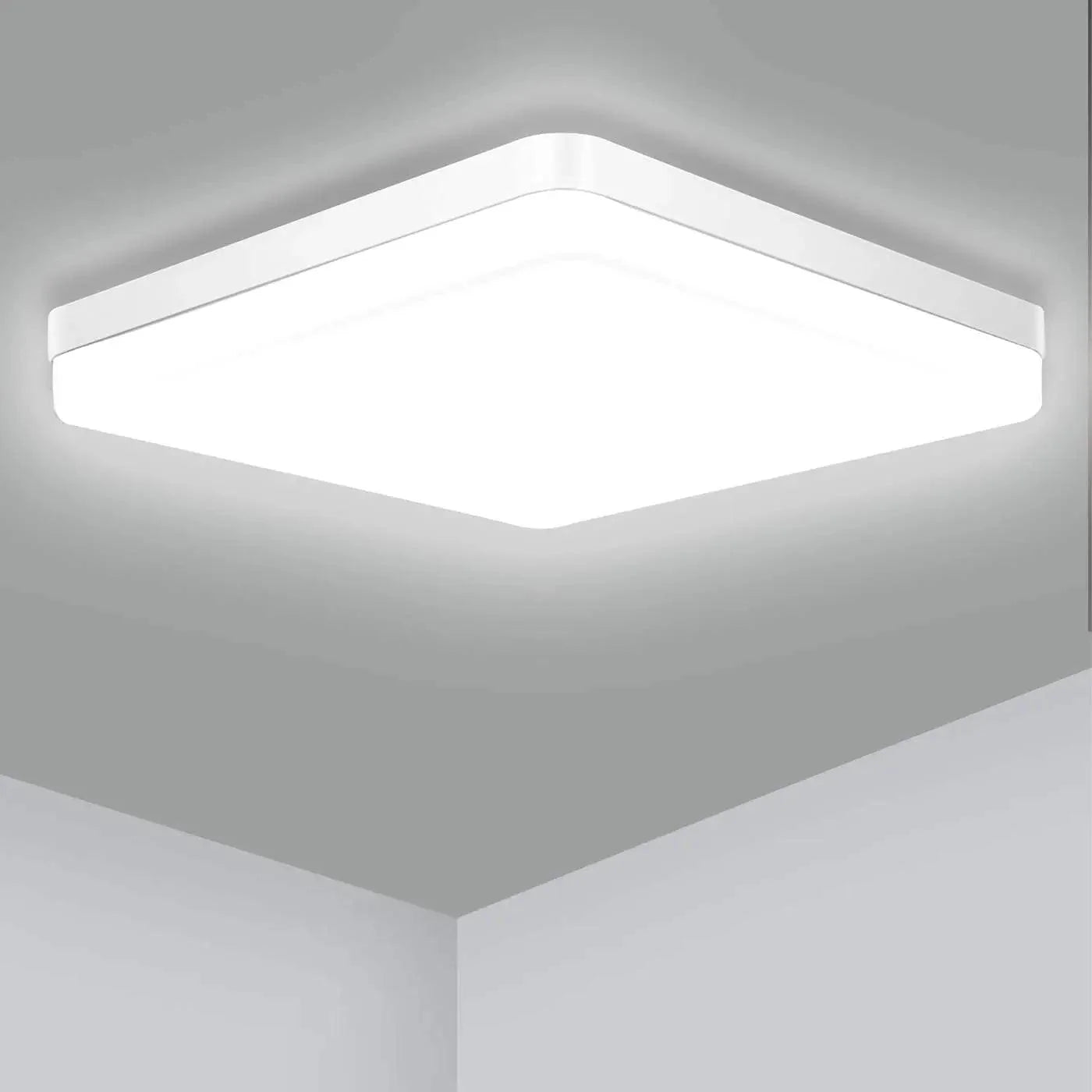 Luminária de Teto Quadrada LED Bivolt - Iluminação Moderna e Eficiente
