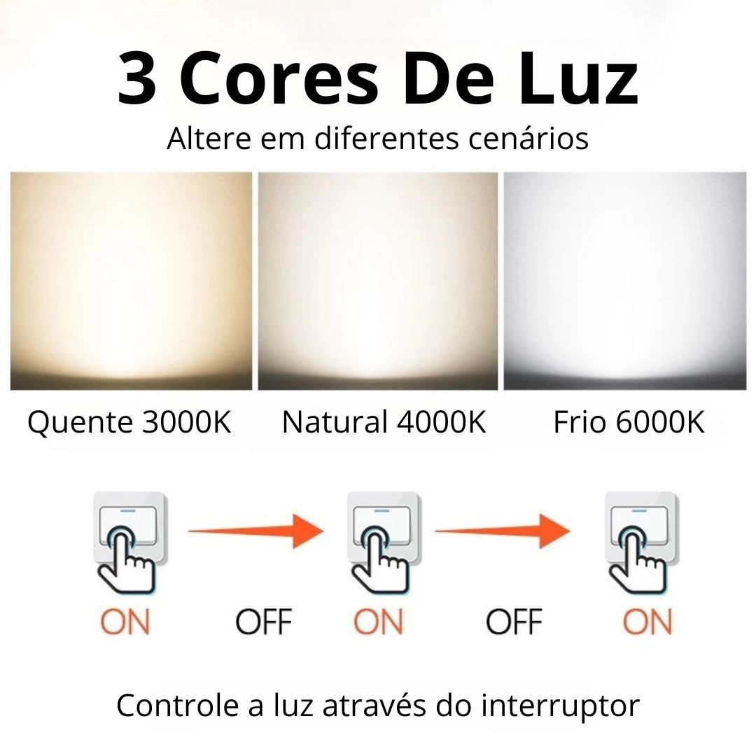Lustre Moderno em LED para Sala de Estar - Iluminação Elegante e Eficiente