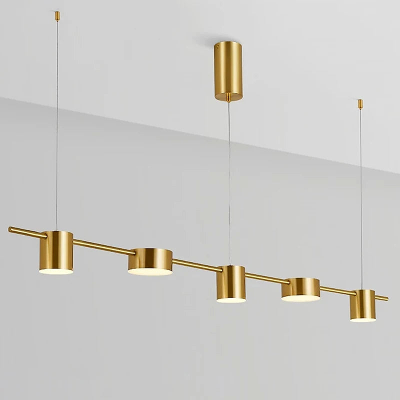 Lustre Moderno para Sala de Jantar Montreal - Iluminação Elegante e Sofisticada