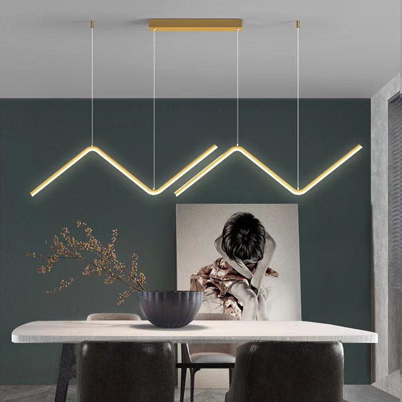 Lustre Pendente Elegante para Sala de Estar - 90 cm de Altura