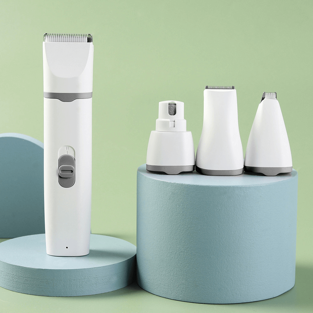 Máquina 3 em 1 para Cortar Pelos e Lixar Unhas - Acessório de Beleza Multifuncional