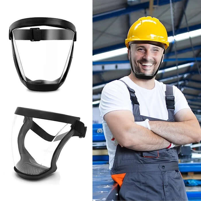 Máscara de Proteção Indestrutível Antiembaçante para Rosto - Face Shield