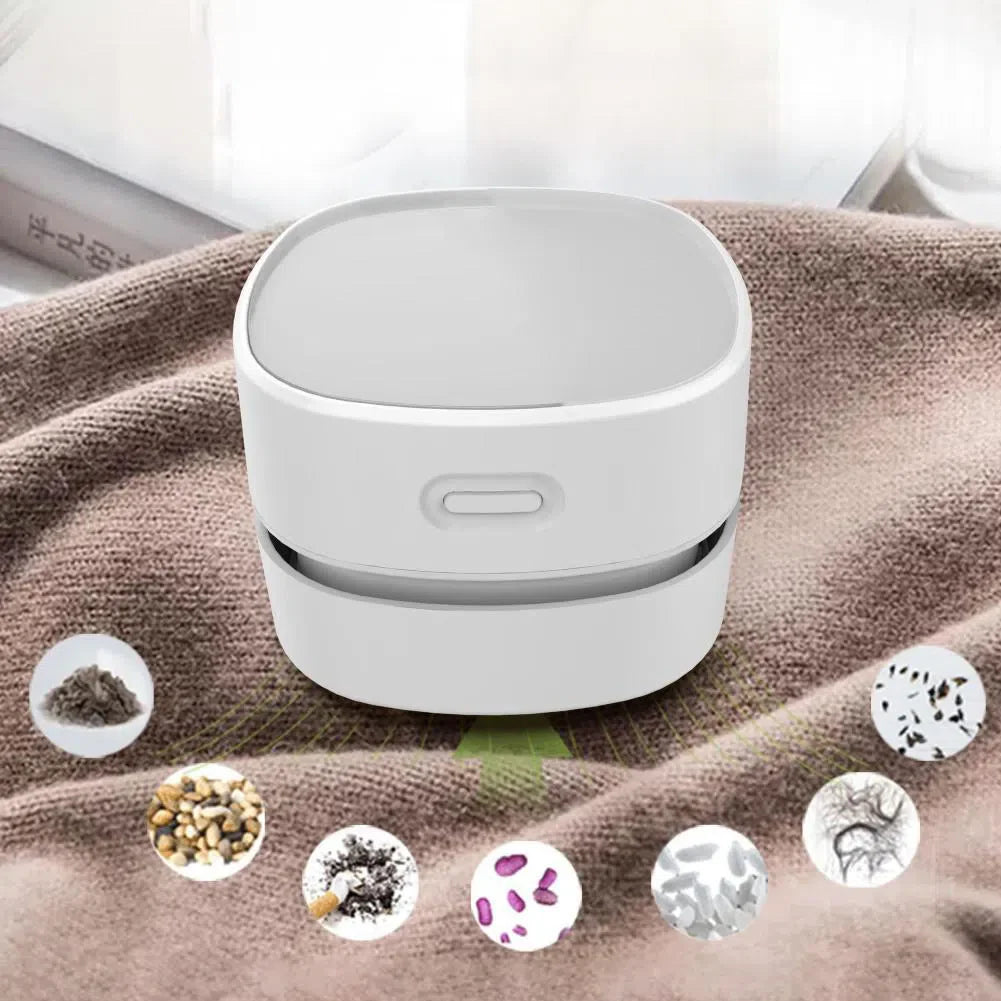 Mini Aspirador Portátil Inalámbrico - Aspiradora Compacta para Hogar y Oficina