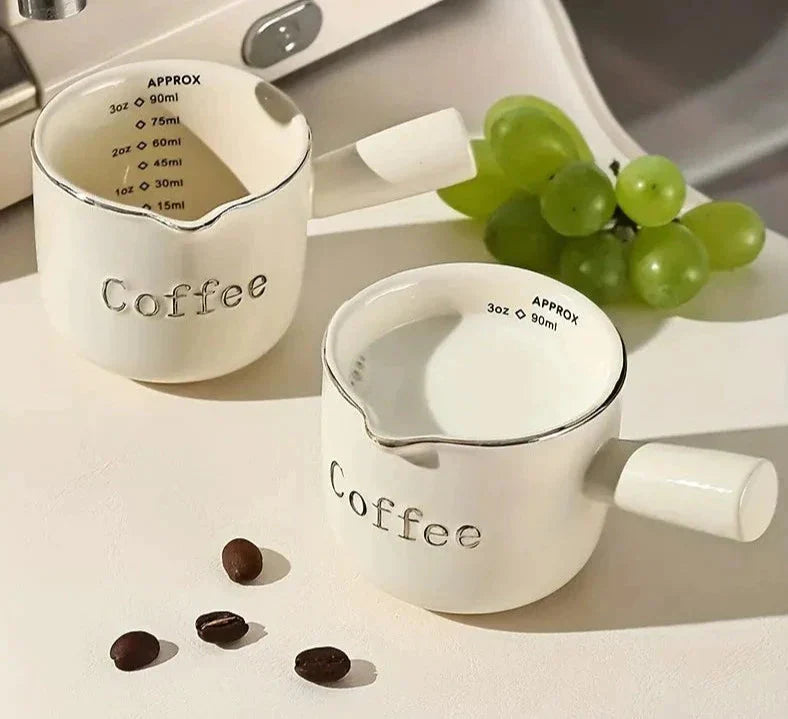 Mini Cremeira de Cerâmica - Capacidade de 90ml para Molhos e Condimentos