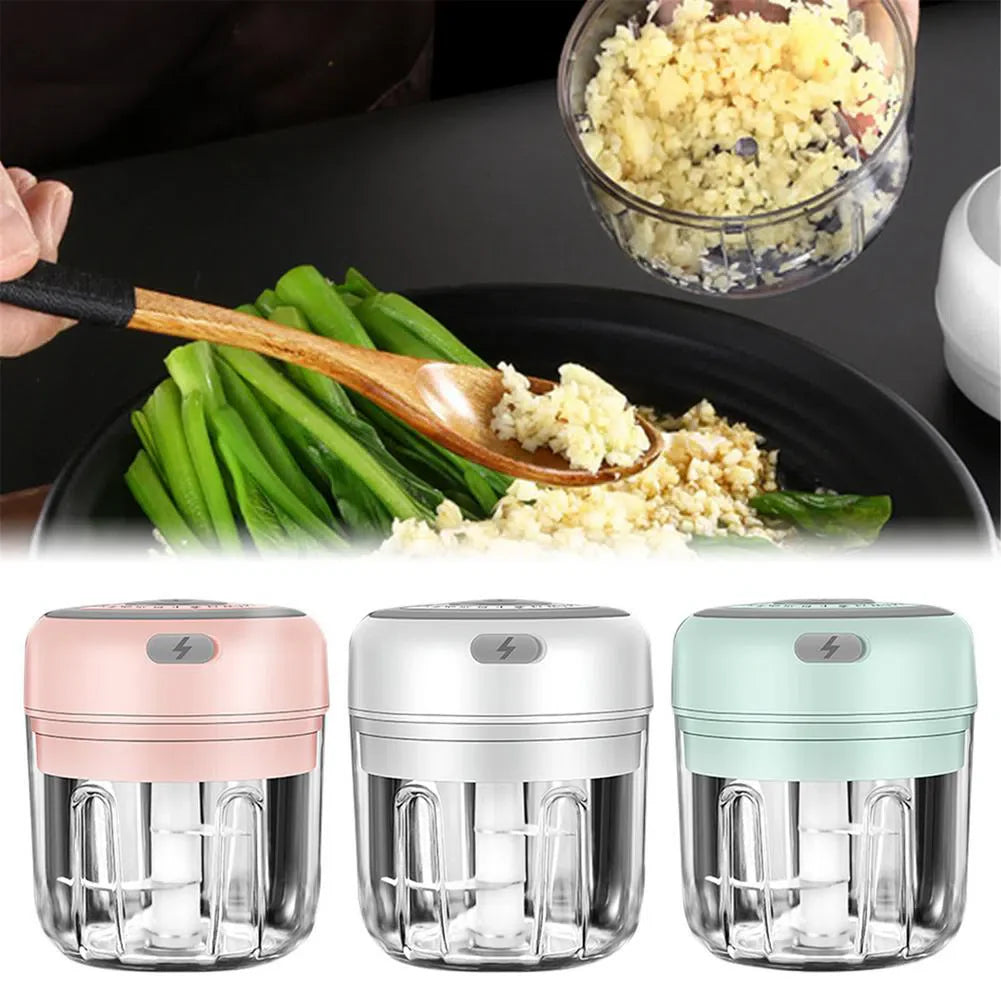 Mini Processador Elétrico para Alimentos - Eficiente e Compacto