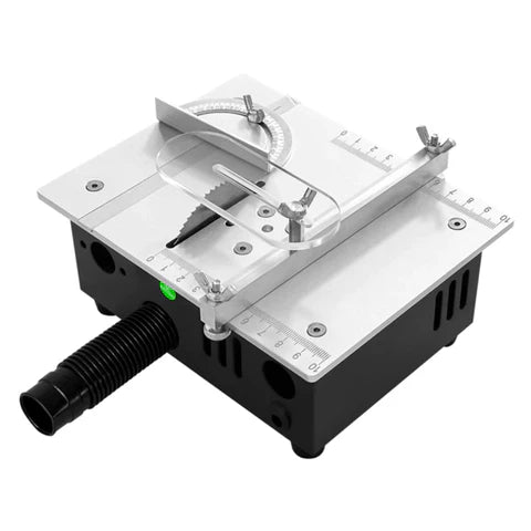 Mini Serra de Mesa Elétrica Multifuncional TurboCut - Cortes Precisos e Versáteis
