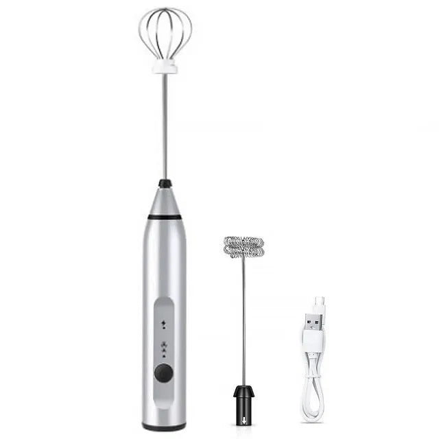Misturador Elétrico Recarregável com Função Batedor - Ideal para Cozinha