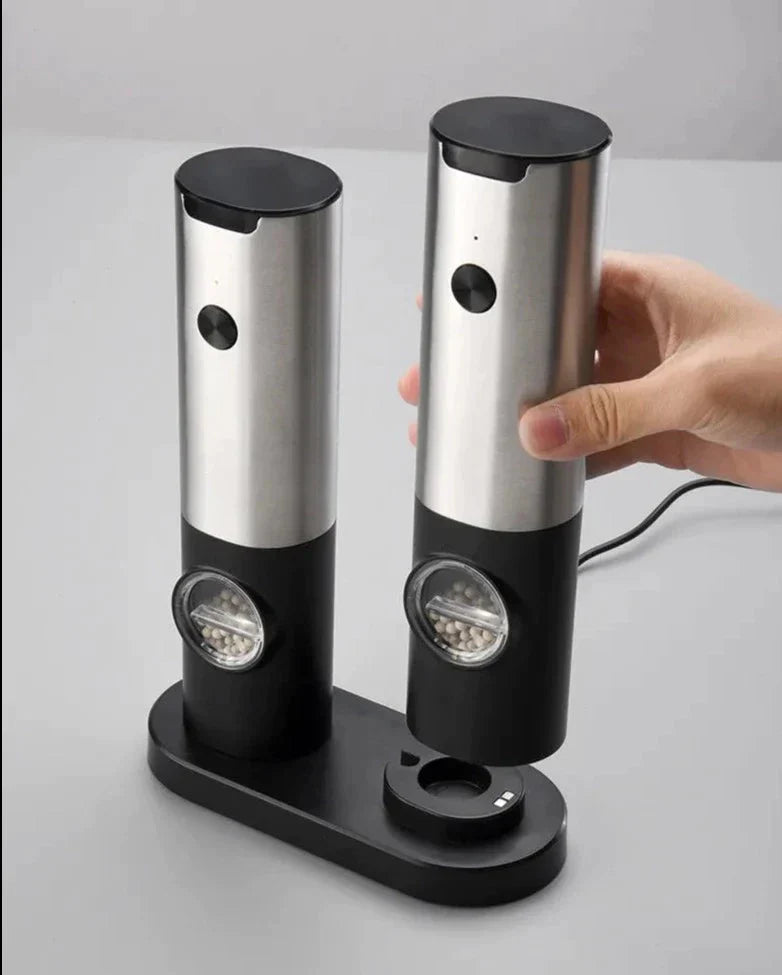 Moedor Elétrico Automático Recarregável para Café e Especiarias