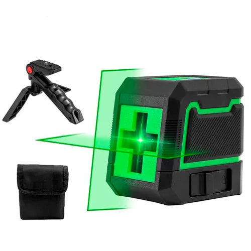 Nível Laser 360° Multifuncional de Alta Precisão - Ideal para Construção e Nivelamento