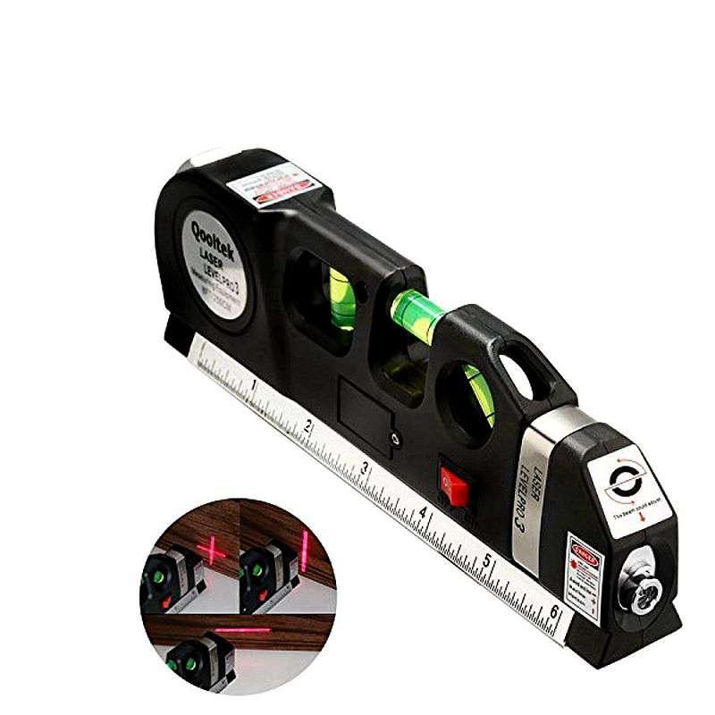 Nível Laser 4 em 1 - Ferramenta de Medição Multifuncional