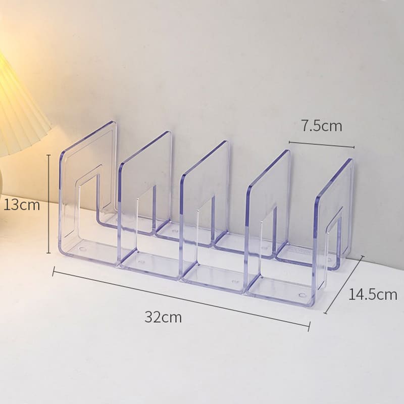 Organizador de Bolsa Acrílico com Divisórias para Acessórios