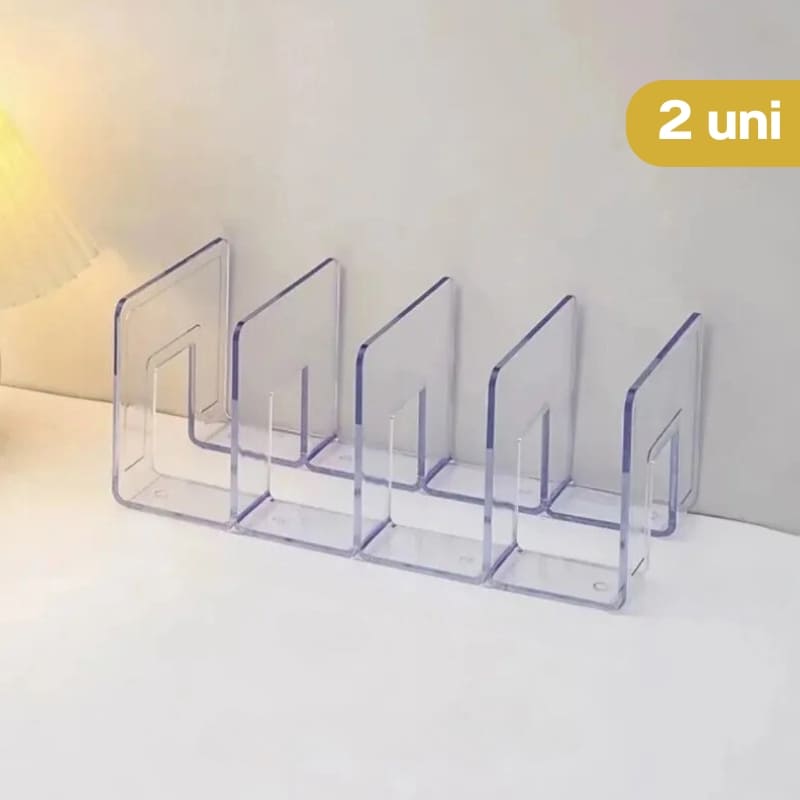 Organizador de Bolsa Acrílico com Divisórias para Acessórios