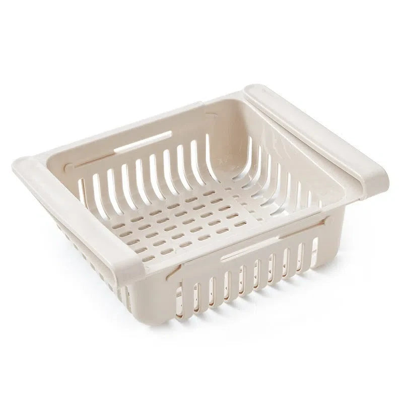 Organizador de Geladeira - Cesta Multifuncional para Armazenamento