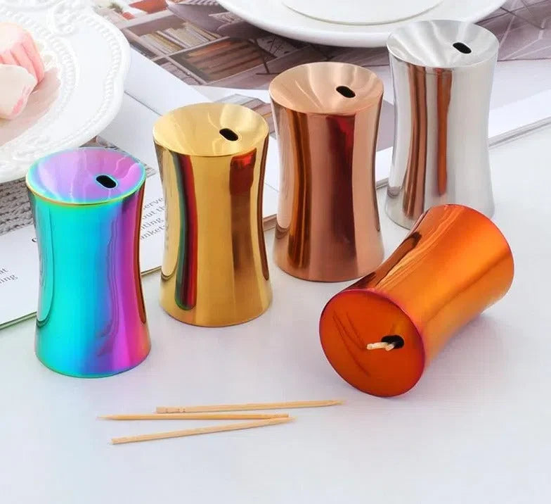 Paliteiro Cromado de Luxo Colorido