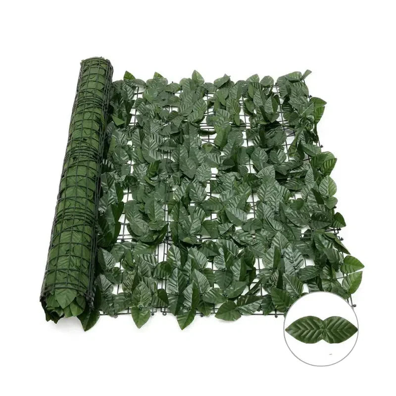 Placa de Folhagem Artificial Decorativa para Ambientes Internos