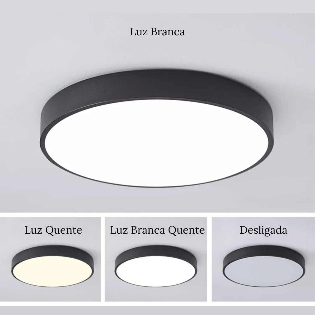Plafón LED Nórdico de Superficie Royale - Iluminación Moderna y Eficiente