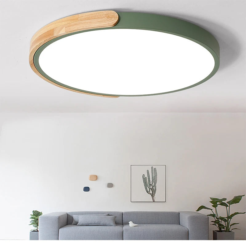 Plafon LED de Sobrepor - Luminária de Teto Moderna e Elegante