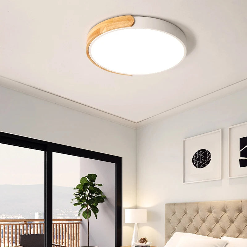 Plafon LED de Sobrepor - Luminária de Teto Moderna e Elegante