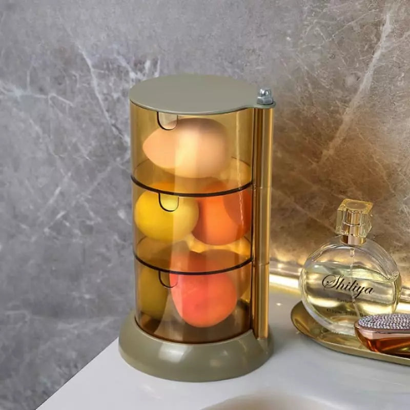 Porta Esponja de Maquiagem Organizadora para Cosméticos