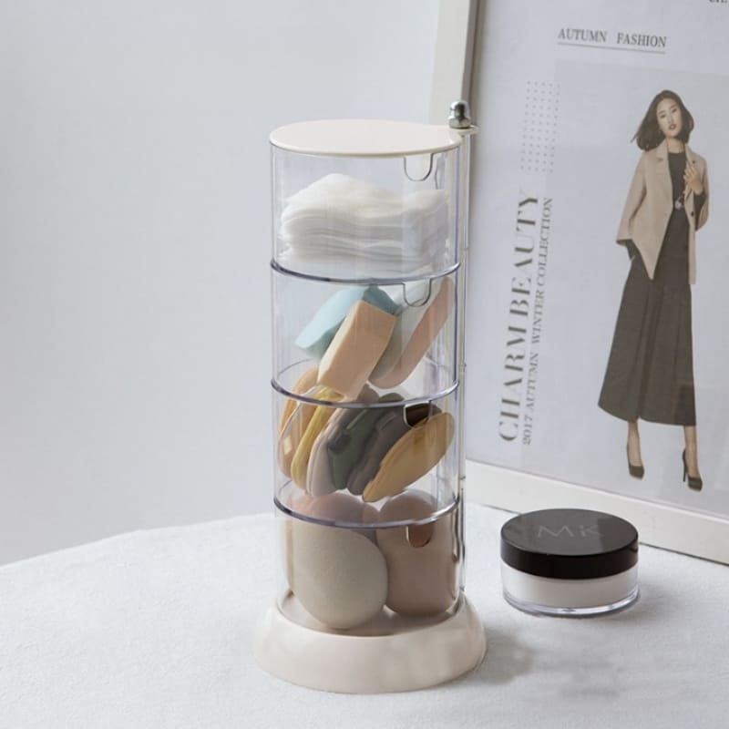 Porta Esponja de Maquiagem Organizadora para Cosméticos