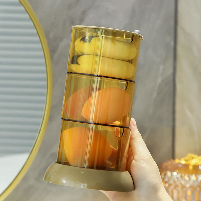 Porta Esponja de Maquiagem Organizadora para Cosméticos