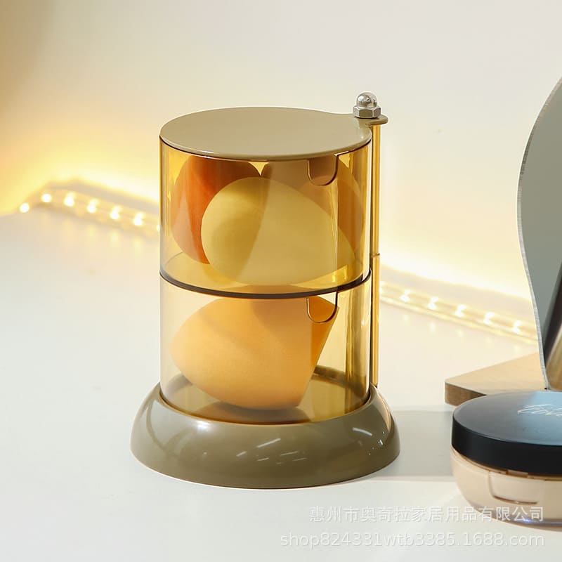 Porta Esponja de Maquiagem Organizadora para Cosméticos