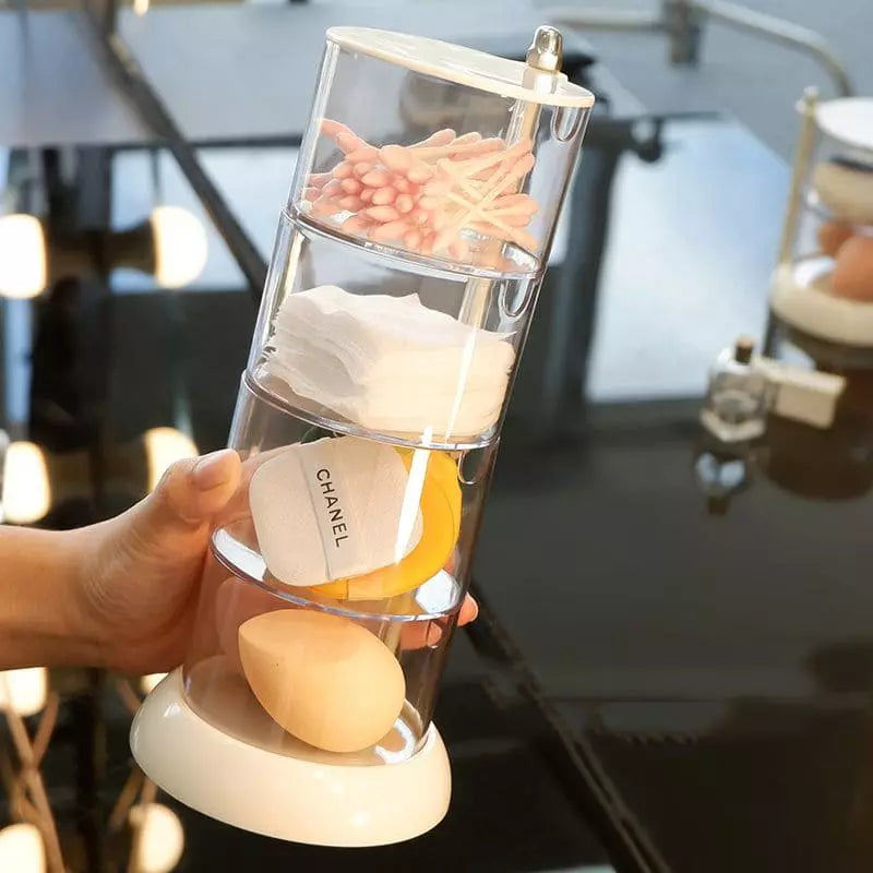 Porta Esponja de Maquiagem Organizadora para Cosméticos