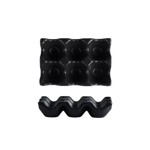 Porta Ovos de Cerâmica para 6 Ovos - Armazenamento Elegante e Prático