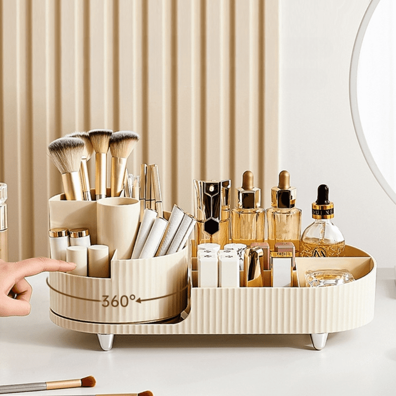 Porta Pincel e Organizador de Maquiagem - Acessório Prático para Beleza
