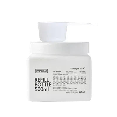 Pote de Armazenamento Nórdico para Lavanderia 500ML - Organizador Prático e Estiloso