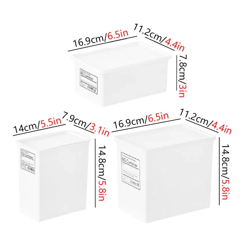 Pote de Armazenamento para Roupas e Produtos de Lavanderia