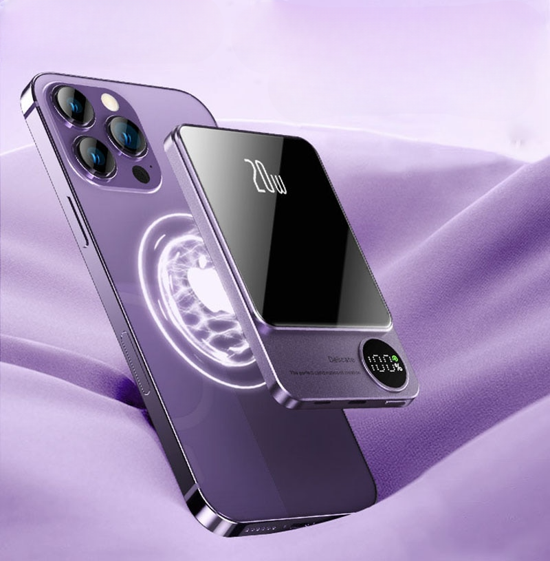 Power Bank 10000mAh com Carregamento Rápido - Bateria Externa Portátil