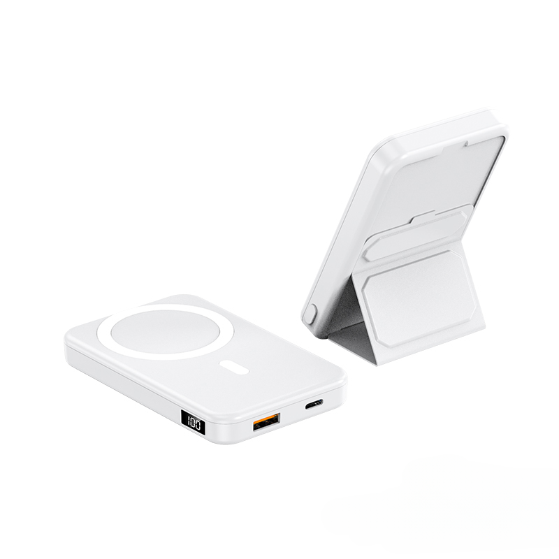 Power Bank MagSafe 10000mAh com Suporte Dobrável e Portabilidade