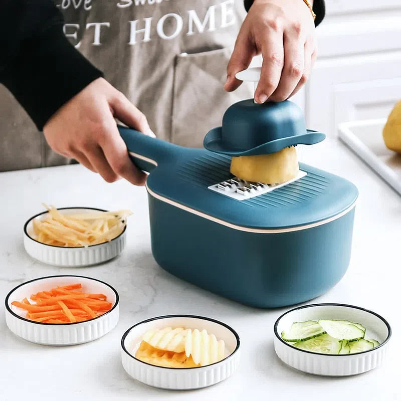Processador de Alimentos Multiuso para Cozinha - Ideal para Cortar, Picotar e Misturar