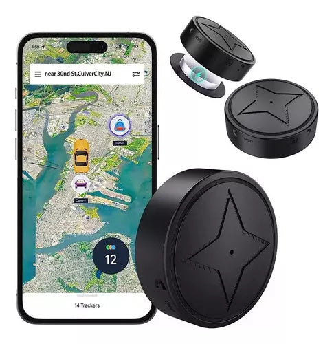 Rastreador GPS Magnético Mini para Veículos - Monitoramento em Tempo Real