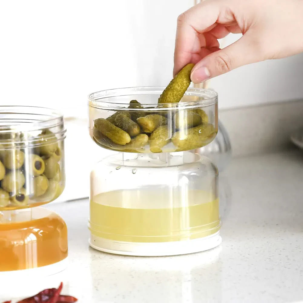 Recipiente de Armazenamento para Alimentos - Pote Hermético para Conservação