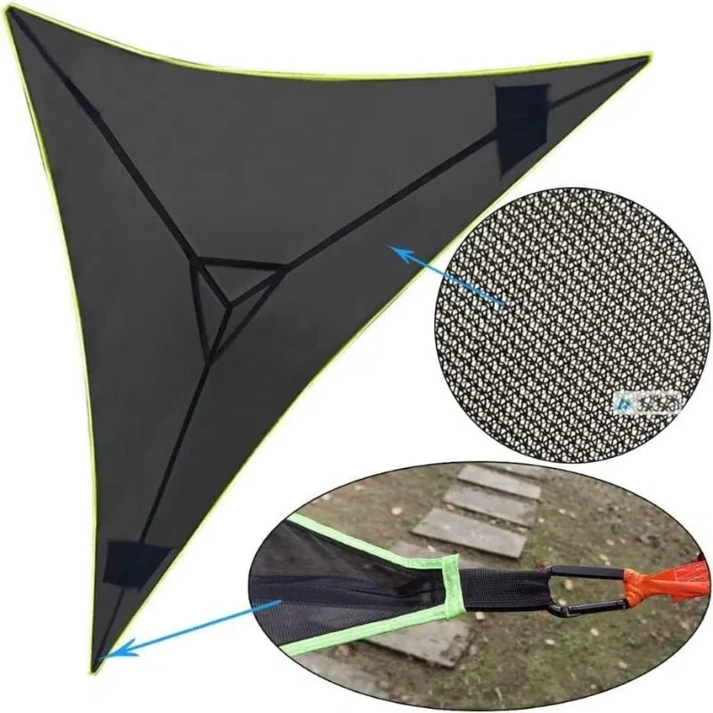 Rede Portátil para Descanso com 3 Pontos de Apoio