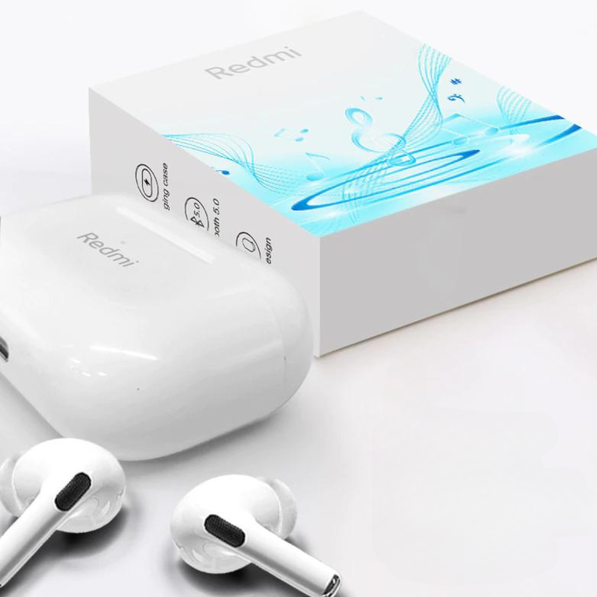 Redmi Xiaomi Bluetooth Headphones - Wireless Earbuds with Deep Bass and Long Battery Life