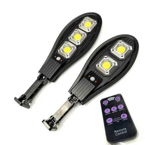 Refletor Solar LED 500W com Controle Remoto - Iluminação Eficiente e Sustentável