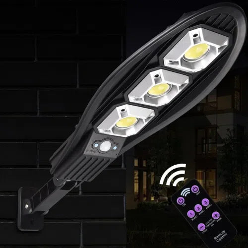 Refletor Solar LED 500W com Controle Remoto - Iluminação Eficiente e Sustentável