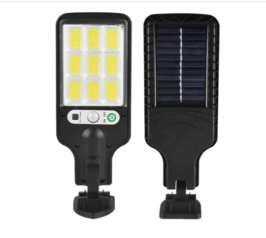 Refletor Solar LED com Controle Remoto e Sensor de Movimento