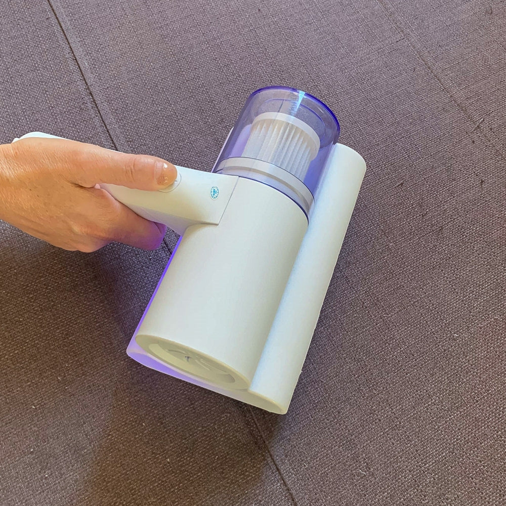 Removedor de Ácaros Sem Fio USB com Luz Ultravioleta - Eficácia na Limpeza