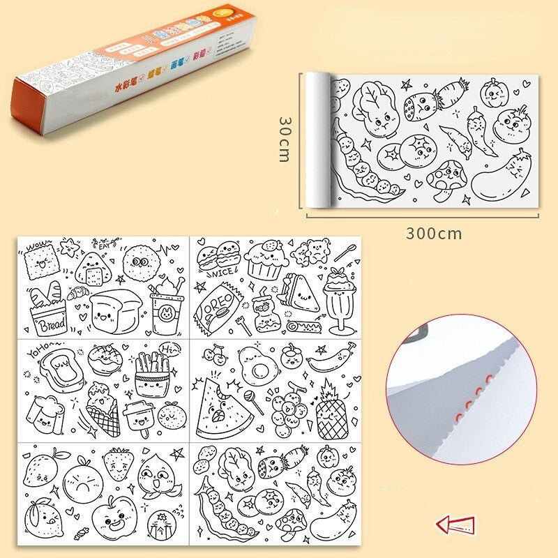 Rolo Gigante Criativo para Desenhos – Mais de 5000 Modelos Diversos