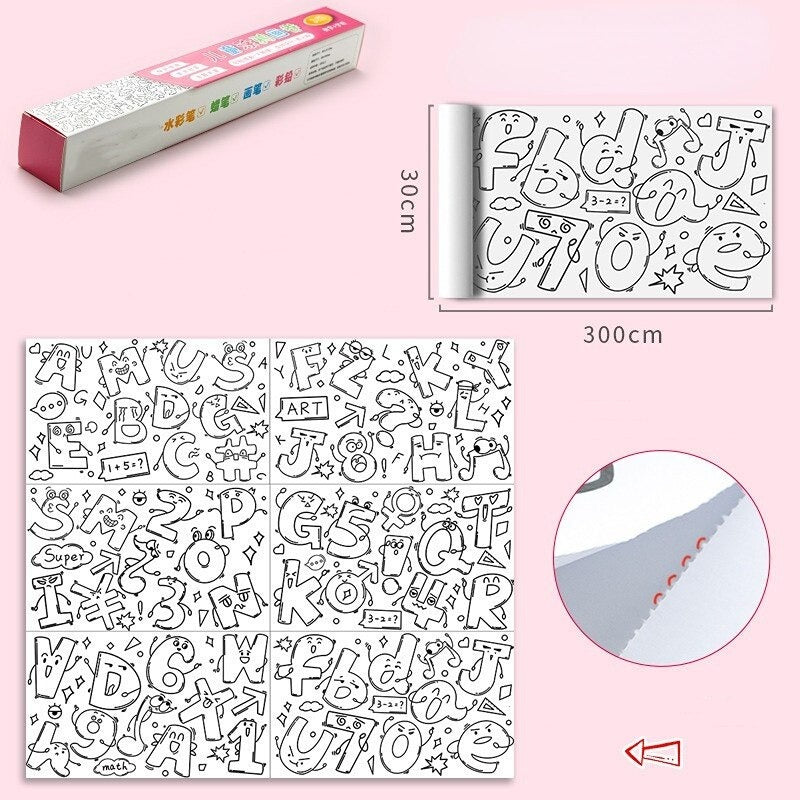 Rolo Gigante Criativo para Desenhos – Mais de 5000 Modelos Diversos